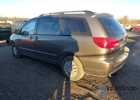 2005 Toyota Sienna Ce from USA, damaged, VIN 5TDZA23C15S278710